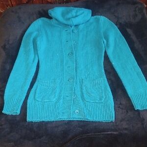 Roxy Turquoise Women's Cardigan
